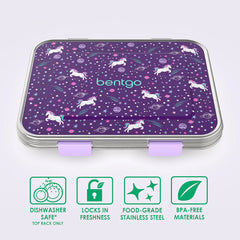 Bentgo Kids Stainless Steel Prints Lunch Box